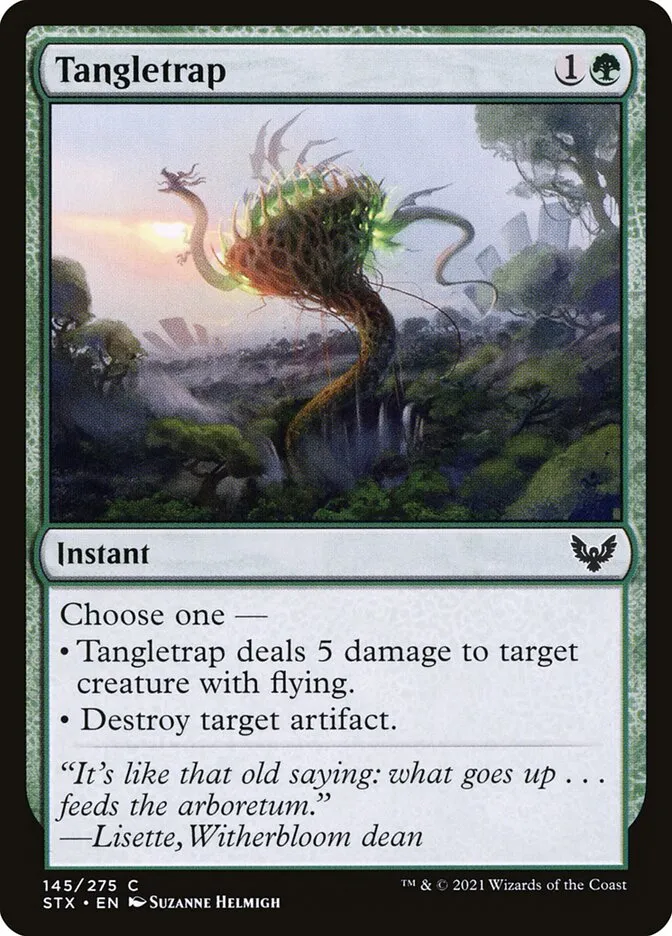Tangletrap Front Face