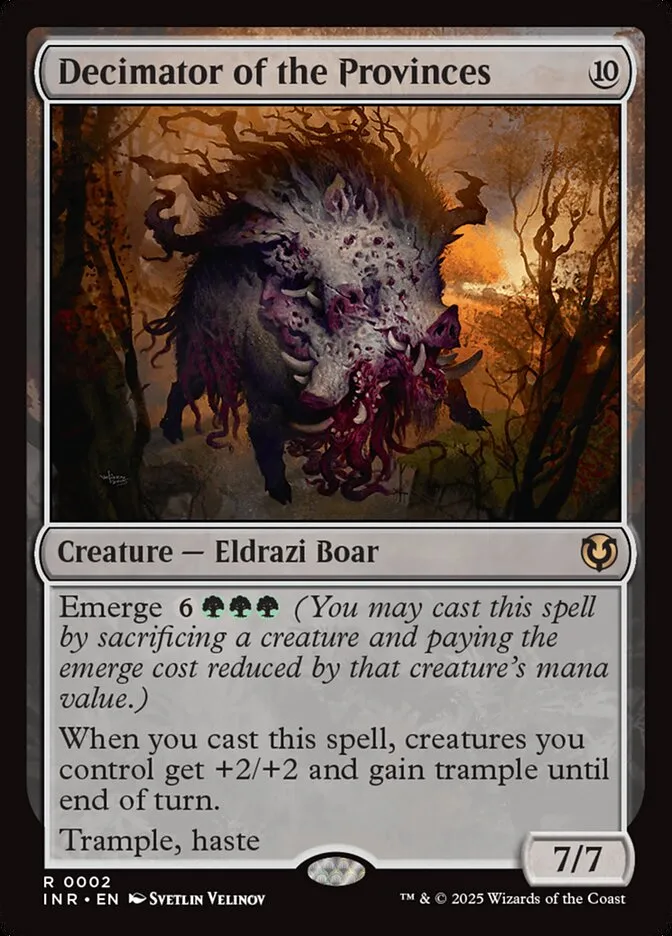 Decimator of the Provinces Front Face