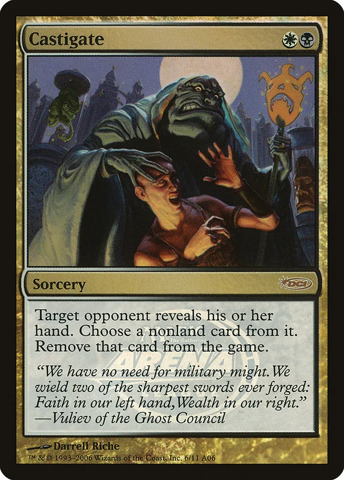 Castigate Front Face