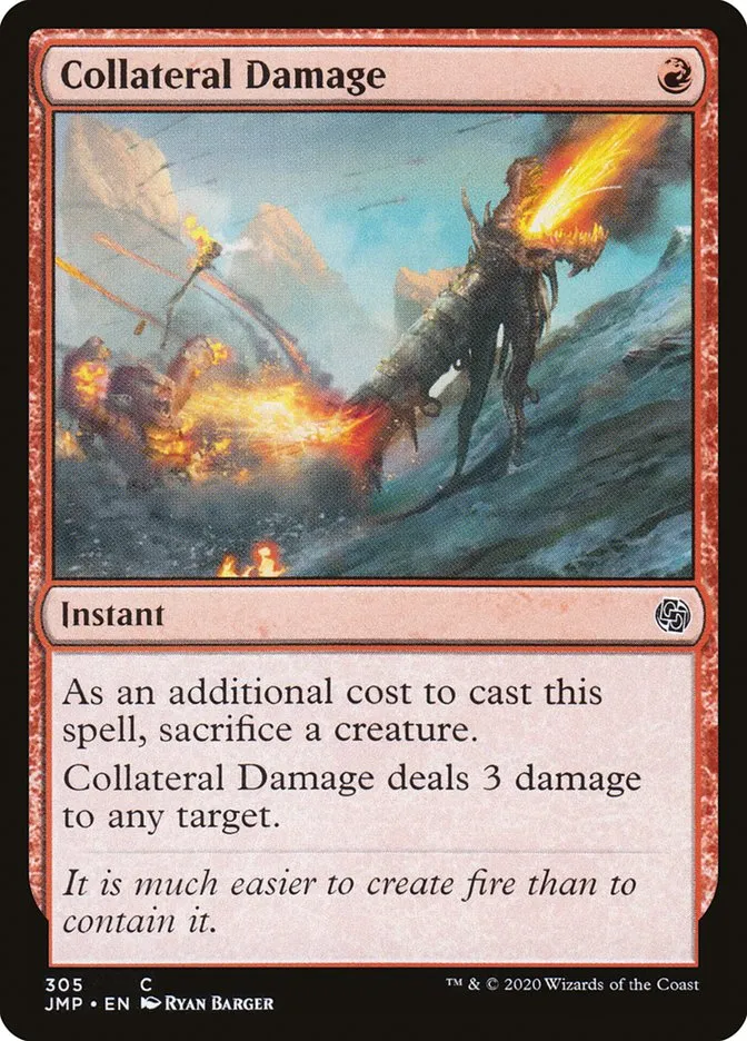 Collateral Damage Front Face