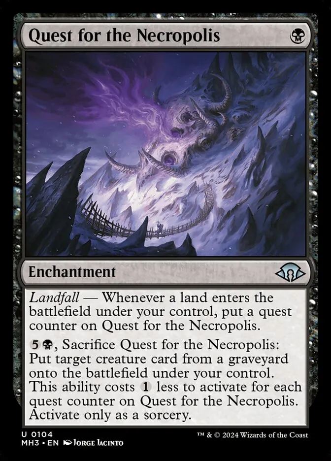 Quest for the Necropolis Front Face