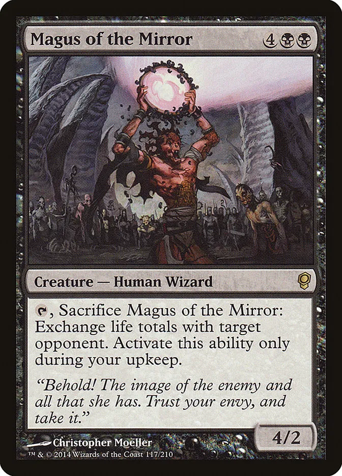 Magus of the Mirror Front Face