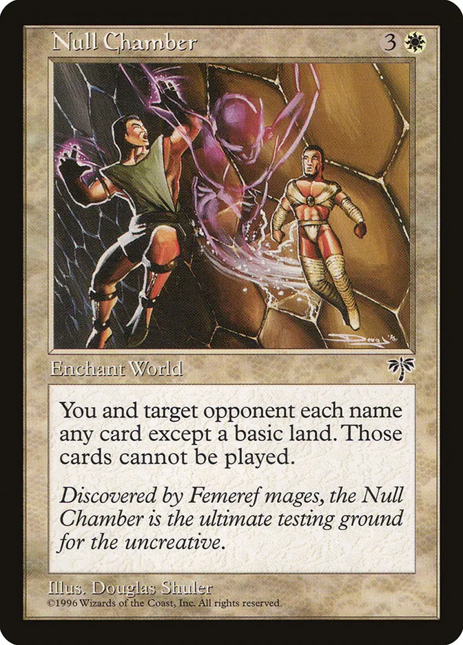 Null Chamber Front Face