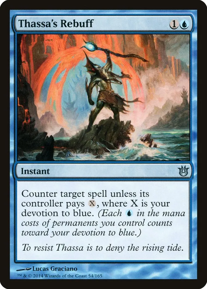 Thassa's Rebuff Front Face