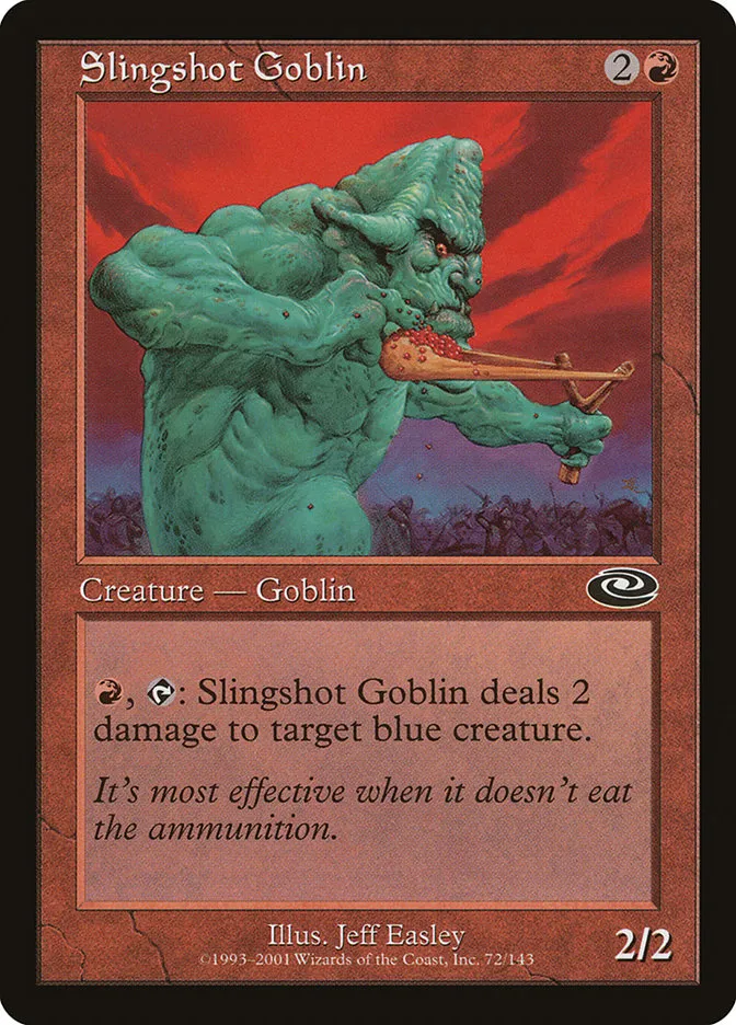 Slingshot Goblin Front Face