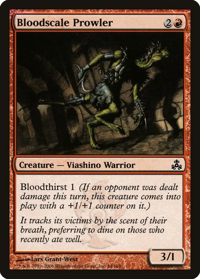 Bloodscale Prowler Front Face