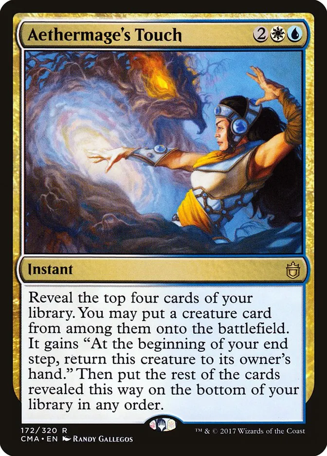 Aethermage's Touch Front Face