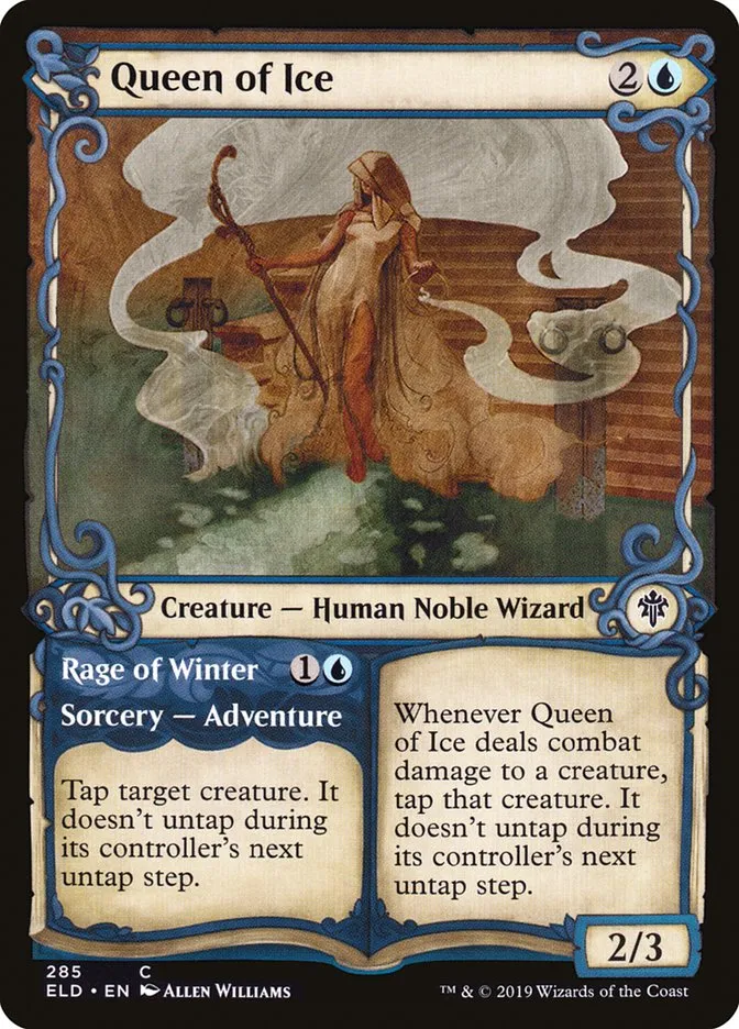 Queen of Ice // Rage of Winter Front Face