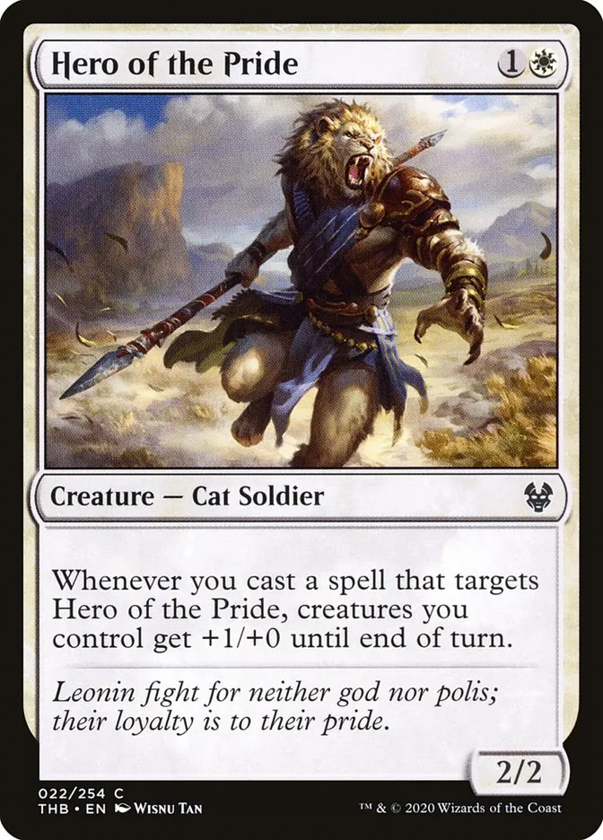 Hero of the Pride Front Face