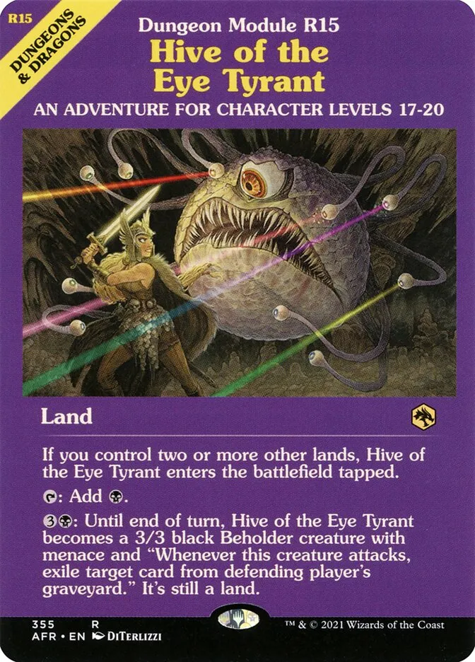 Hive of the Eye Tyrant Front Face