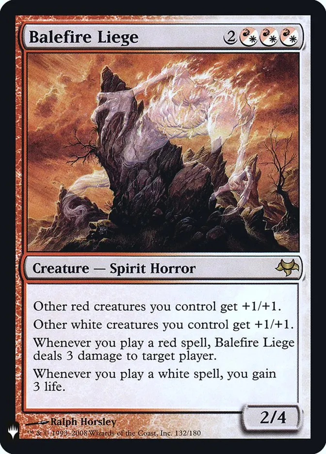 Balefire Liege Front Face