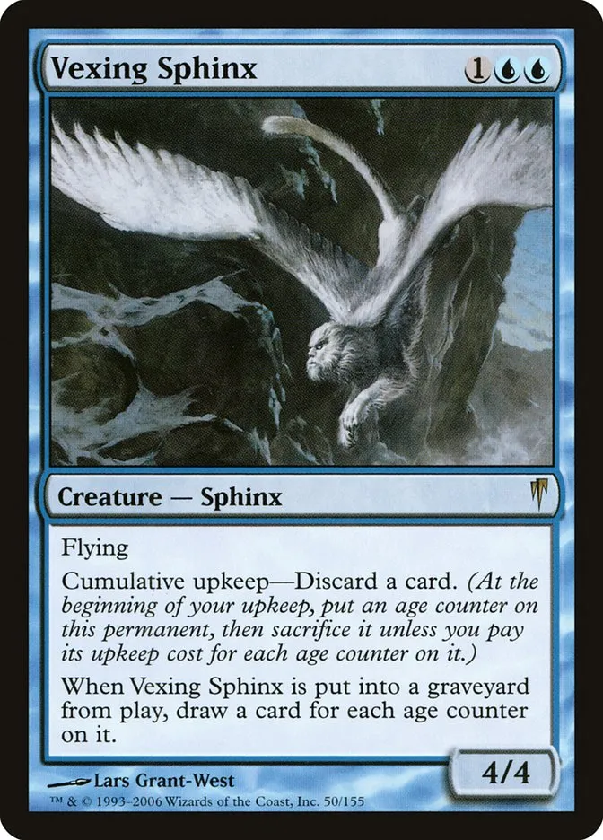 Vexing Sphinx Front Face