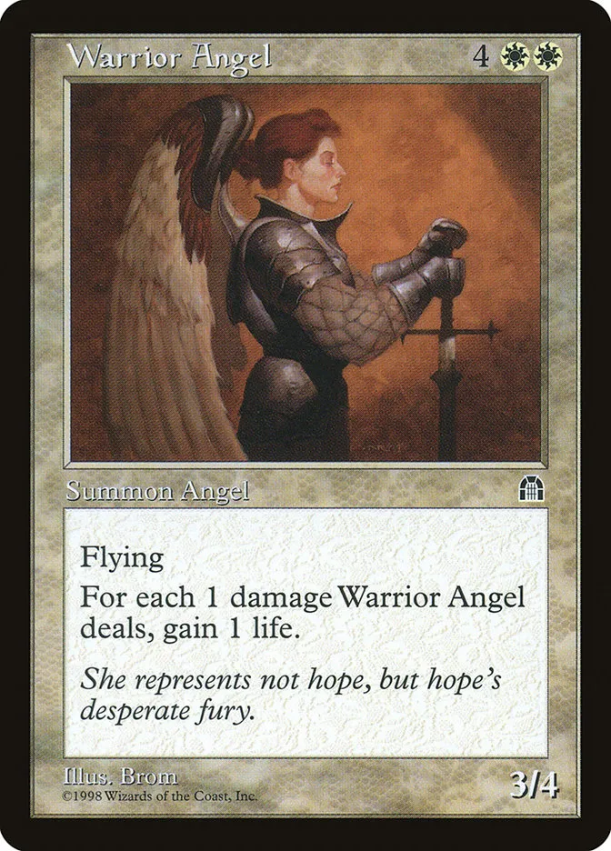 Warrior Angel Front Face