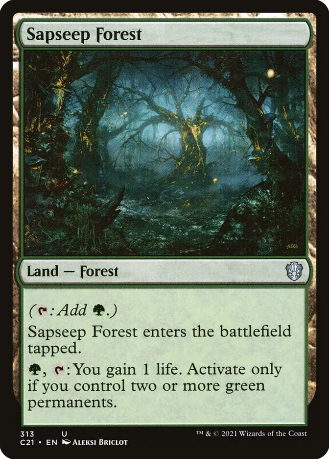 Sapseep Forest Front Face