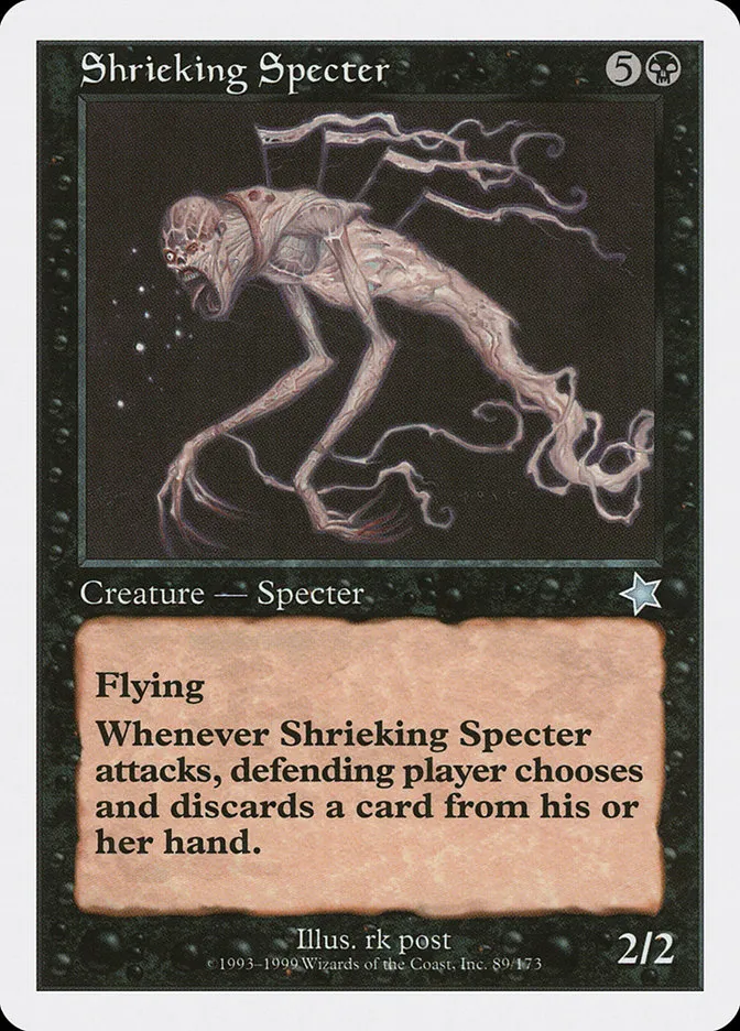 Shrieking Specter Front Face