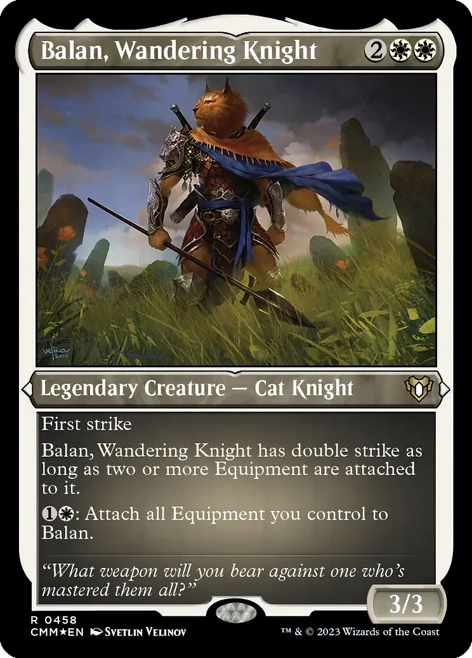 Balan, Wandering Knight Front Face