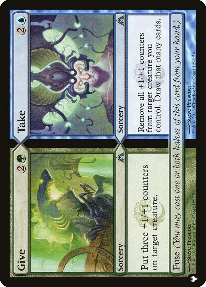 Give // Take Front Face