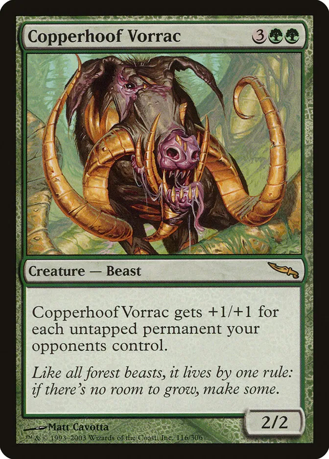 Copperhoof Vorrac Front Face