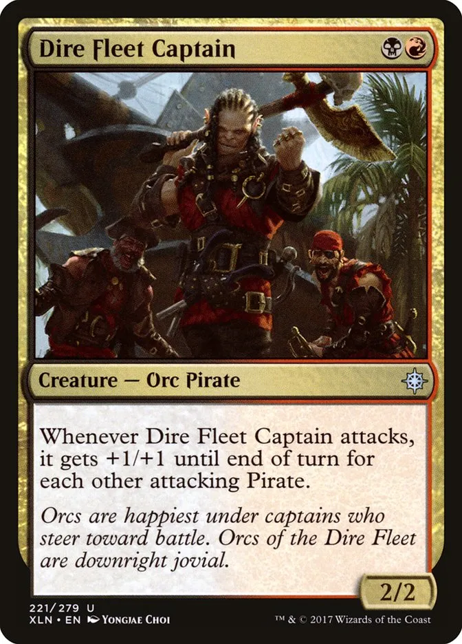 Dire Fleet Captain Front Face