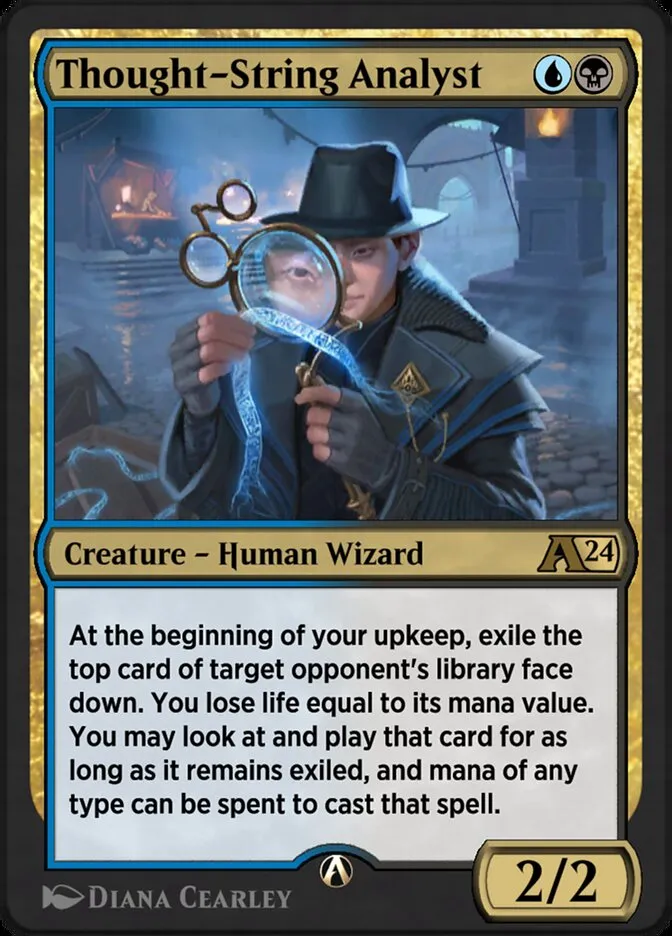Thought-String Analyst Front Face