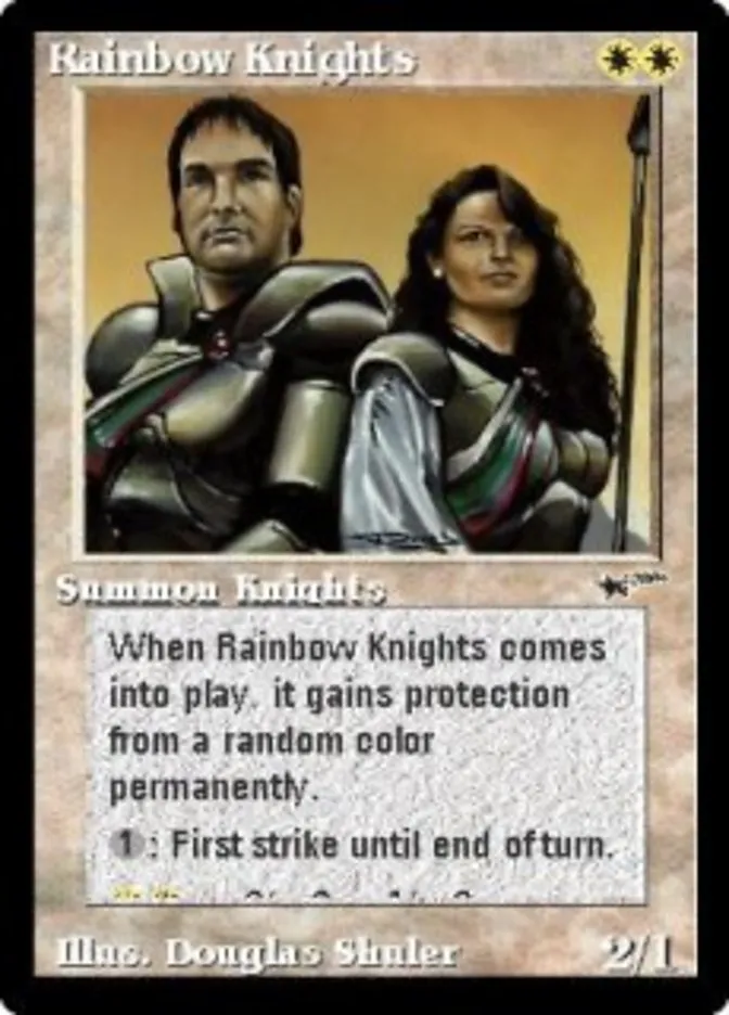 Rainbow Knights Front Face