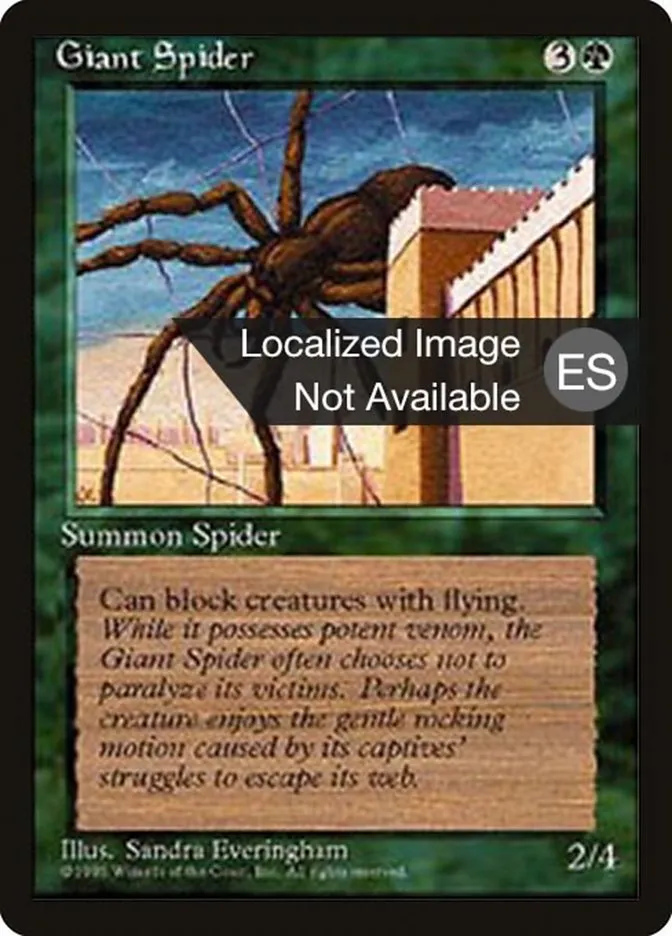 Giant Spider Front Face