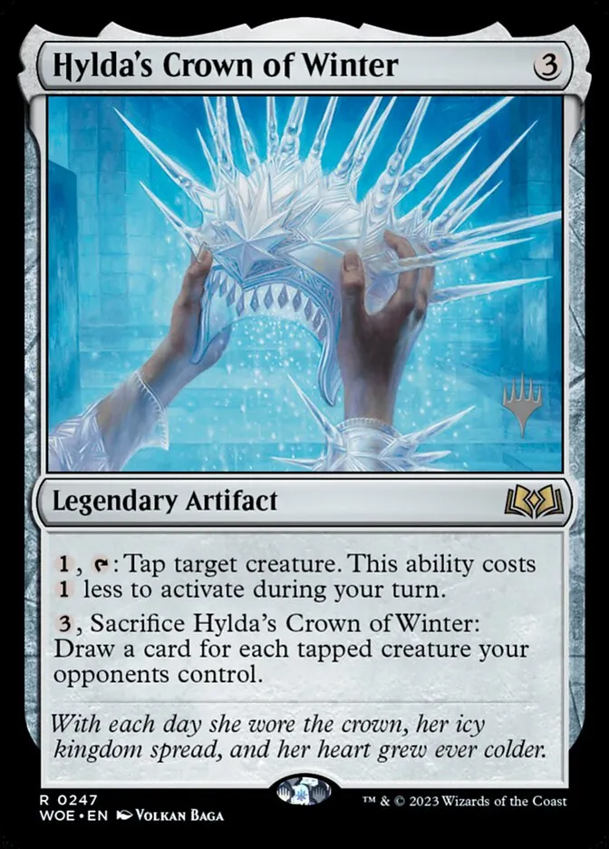 Hylda's Crown of Winter Front Face