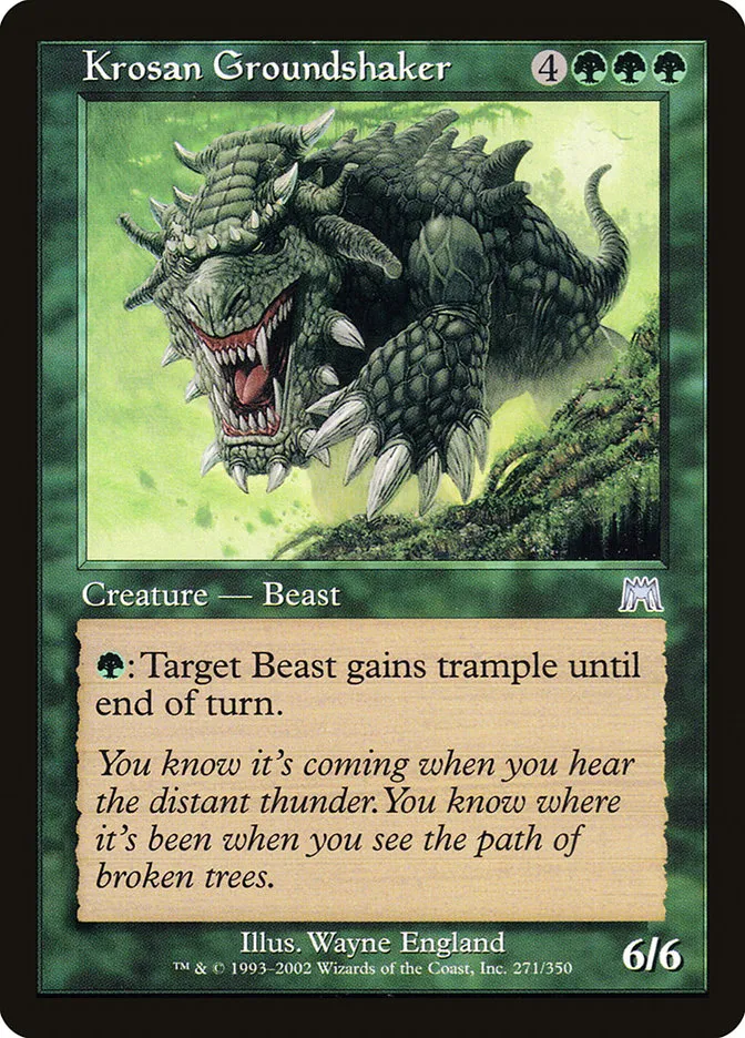 Krosan Groundshaker Front Face