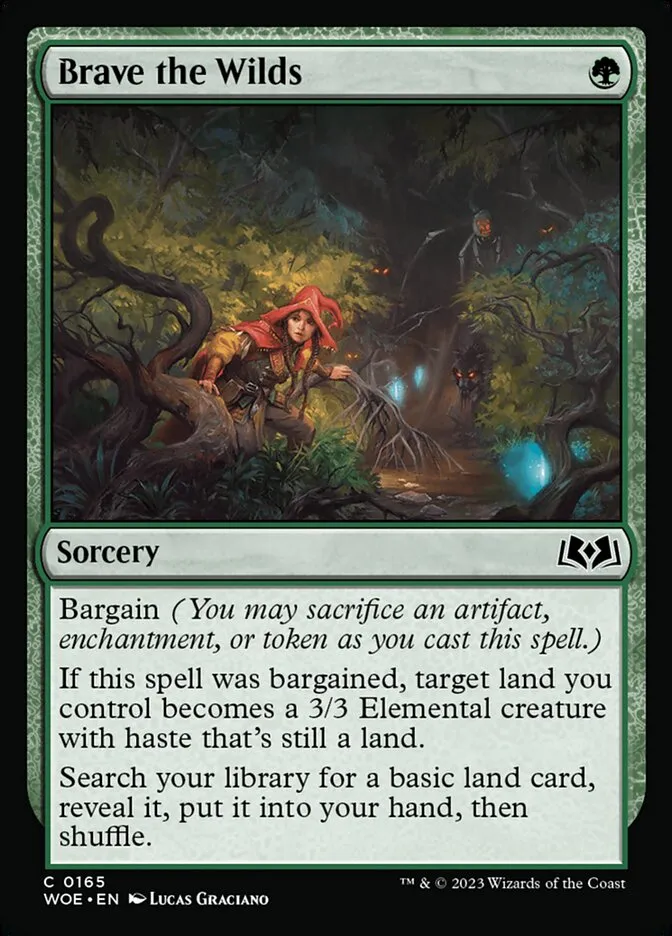 Brave the Wilds Front Face