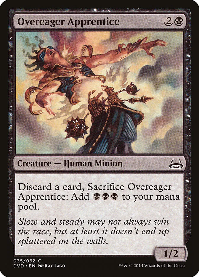Overeager Apprentice Front Face