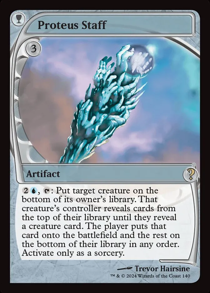 Proteus Staff Front Face