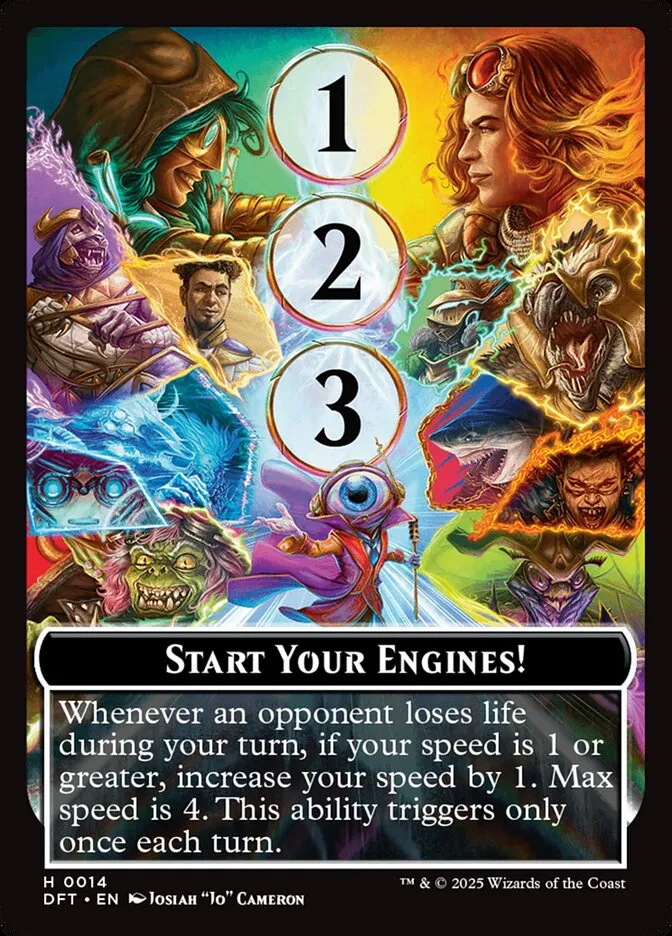 Start Your Engines! // Max Speed Front Face