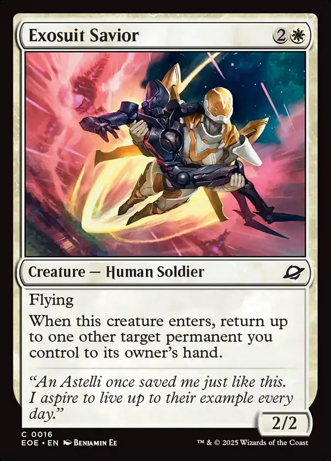 Exosuit Savior Front Face