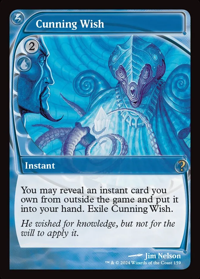 Cunning Wish Front Face
