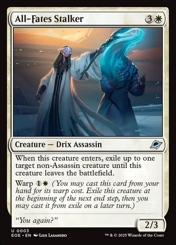 All-Fates Stalker Front Face
