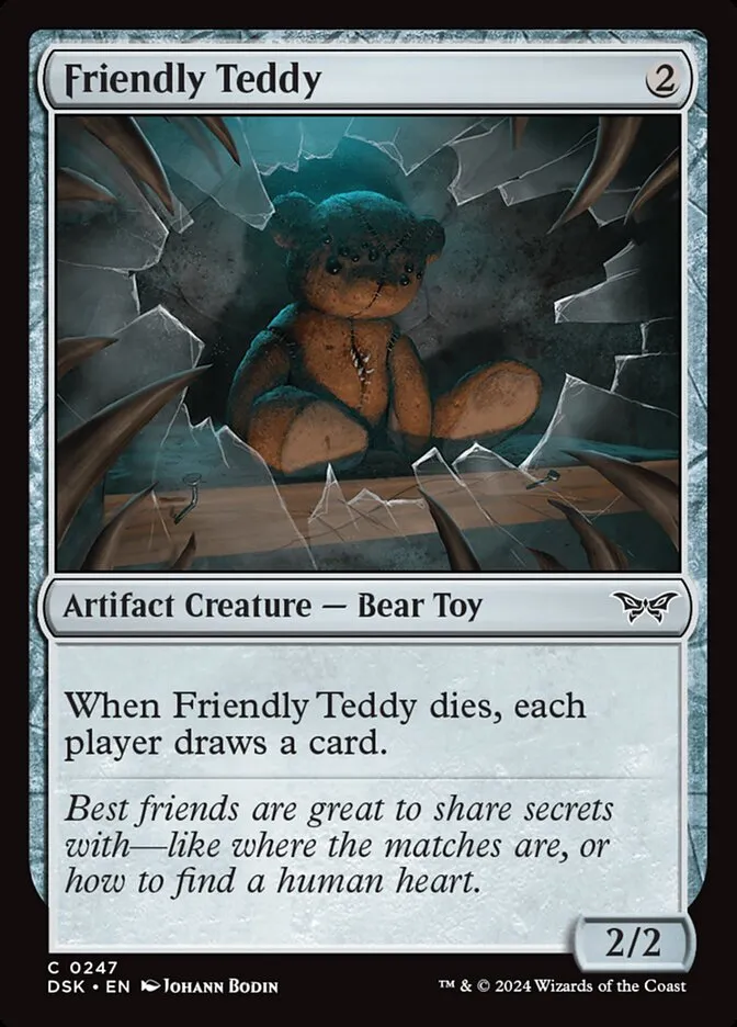 Friendly Teddy Front Face