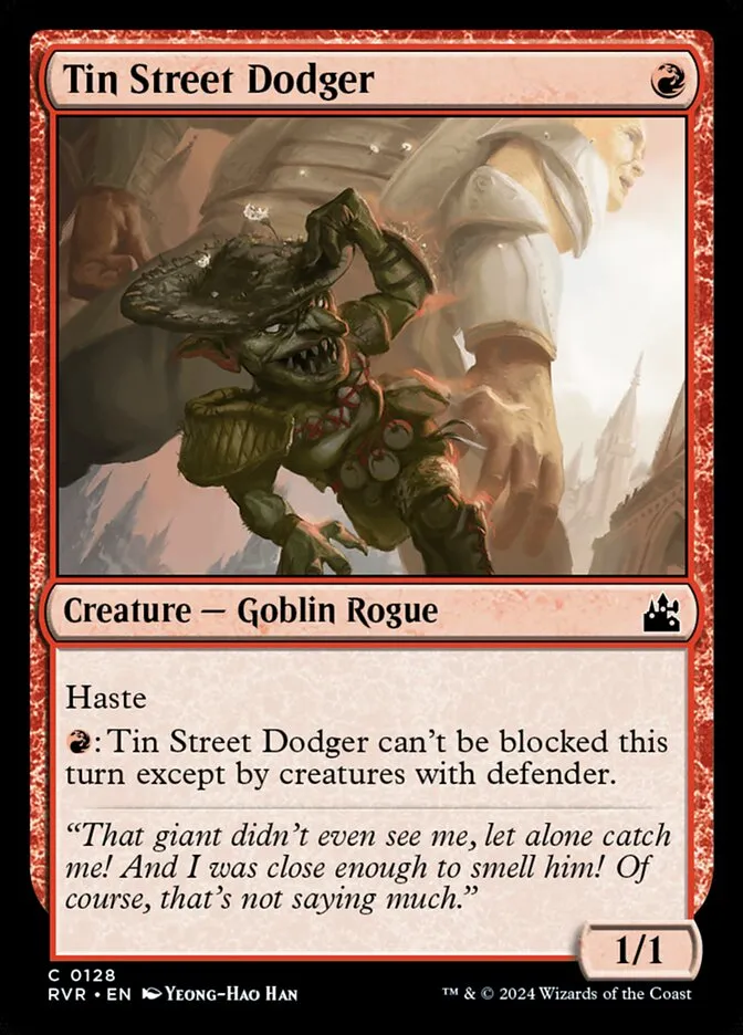 Tin Street Dodger Front Face