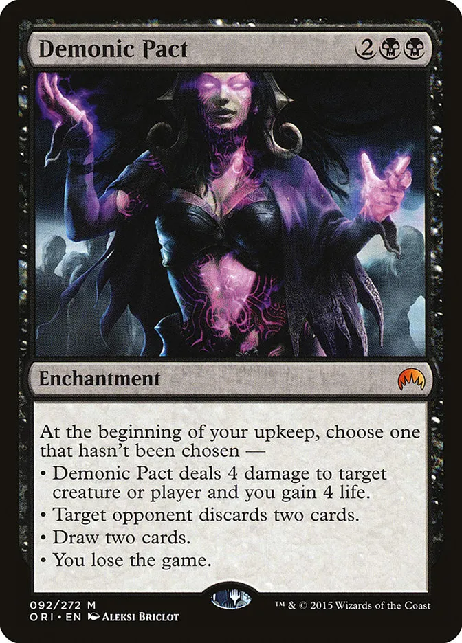 Demonic Pact Front Face