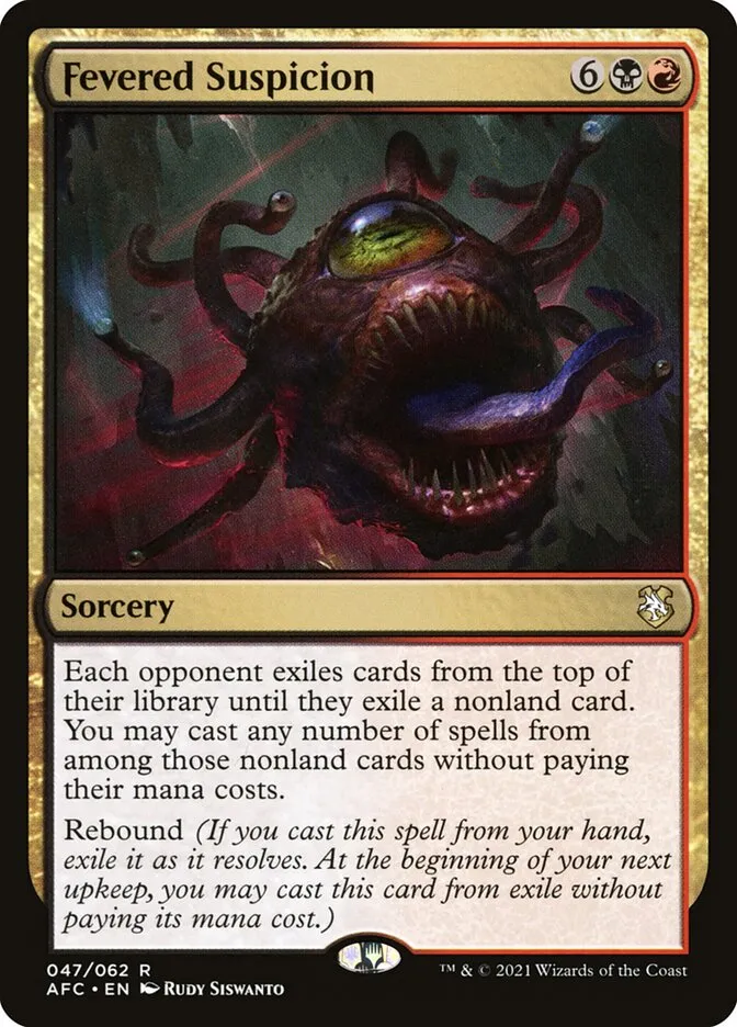 Fevered Suspicion Front Face