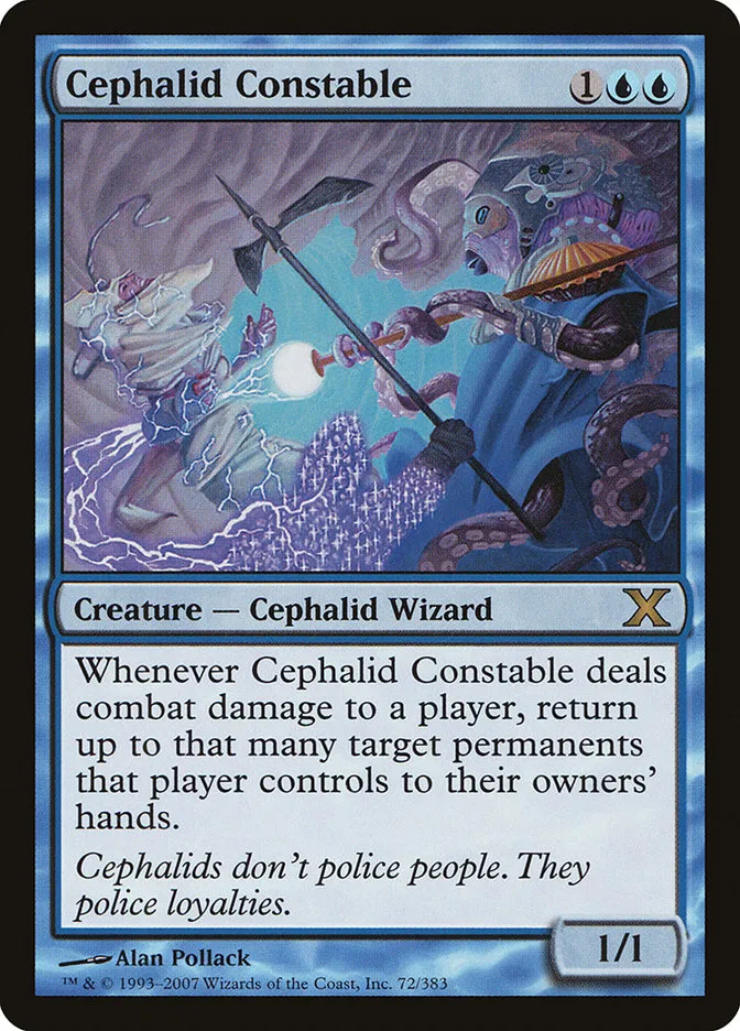 Cephalid Constable Front Face