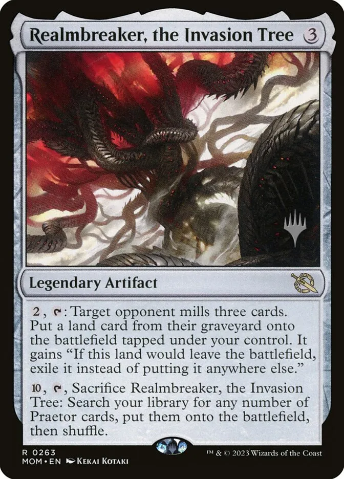 Realmbreaker, the Invasion Tree Front Face