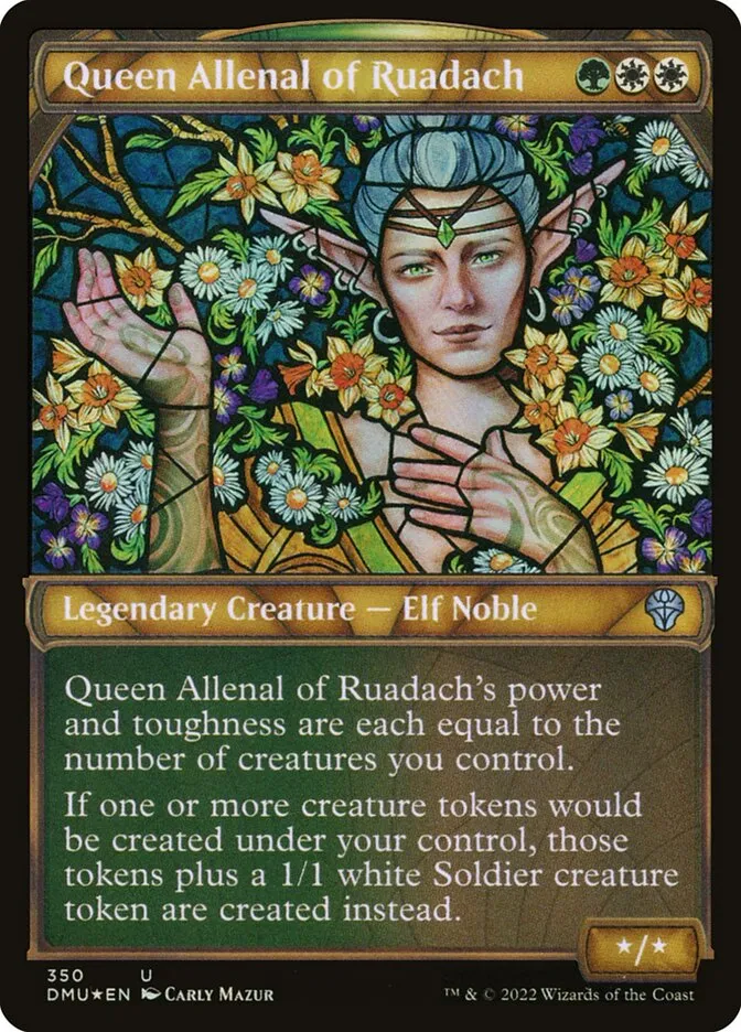 Queen Allenal of Ruadach Front Face