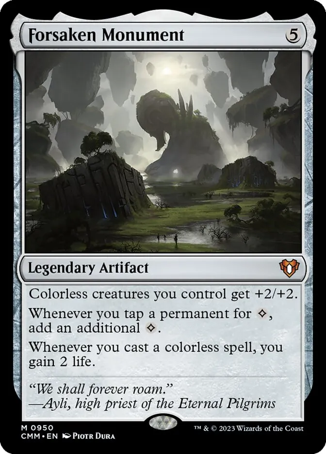 Forsaken Monument Front Face