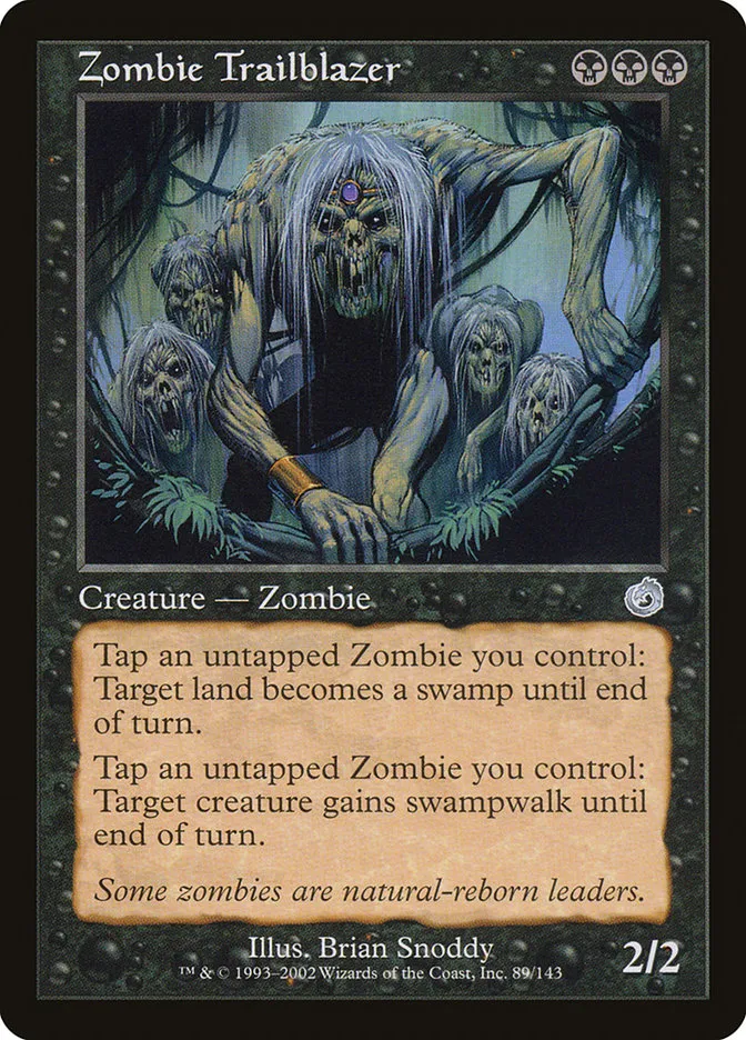 Zombie Trailblazer Front Face