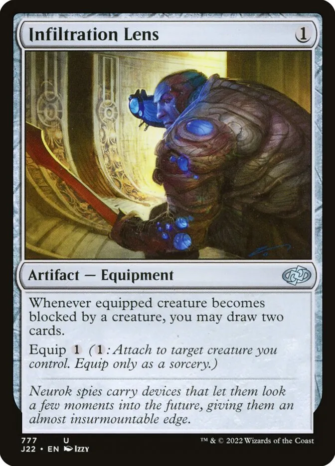 Infiltration Lens Front Face