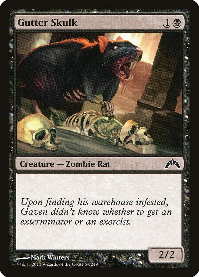 Gutter Skulk Front Face