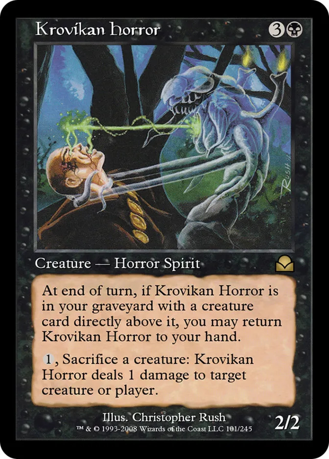 Krovikan Horror Front Face