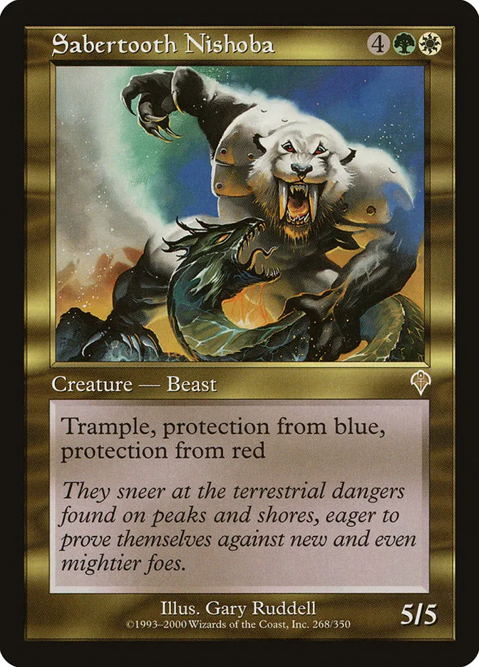 Sabertooth Nishoba Front Face