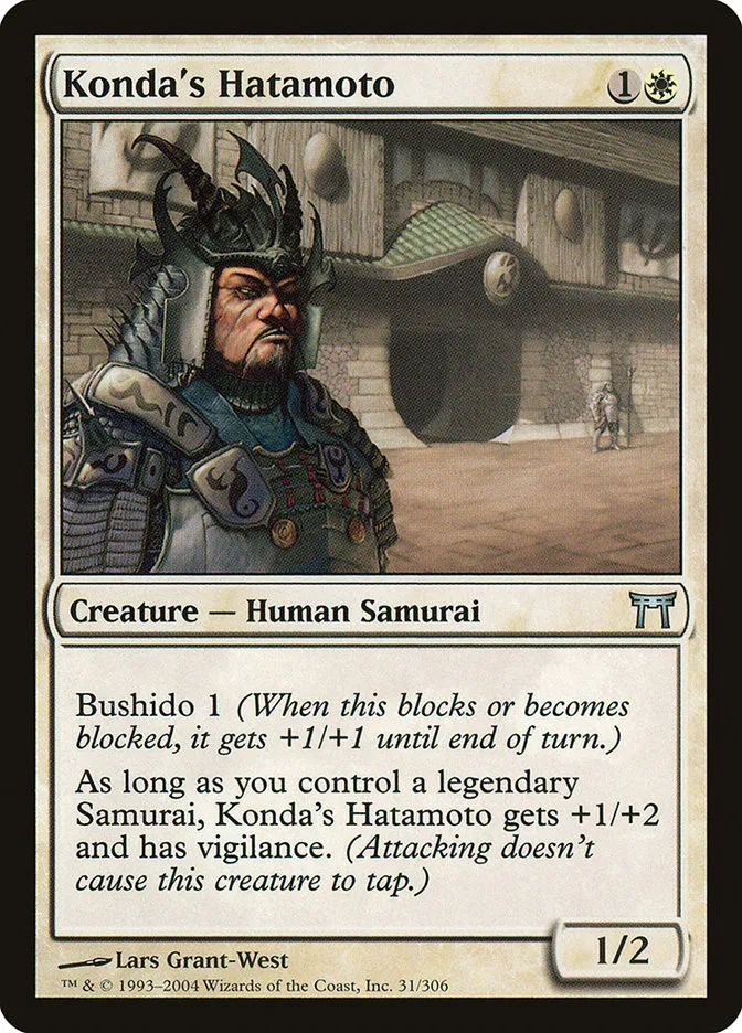 Konda's Hatamoto Front Face