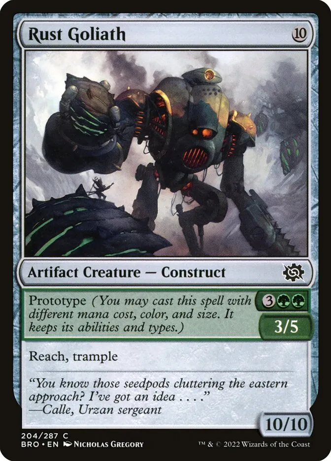 Rust Goliath Front Face